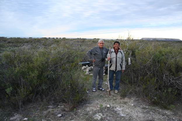 Foto tomada durante el recorrido de agosto de 2016