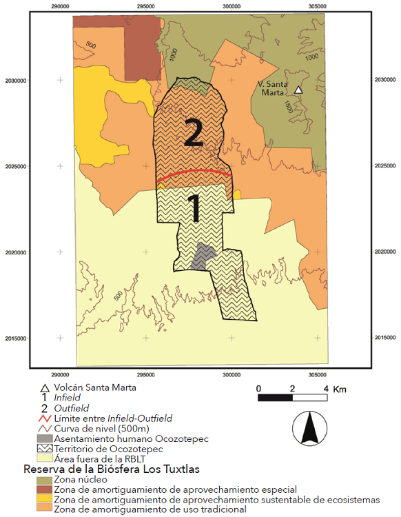 Mapa de ubicaci&oacute;n de Ocozotepec 