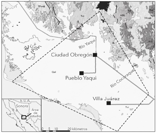 Territorio del valle del Yaqui