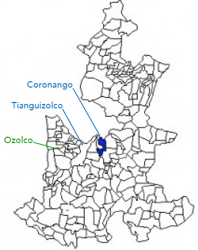 Localizacin de comunidades de estudio