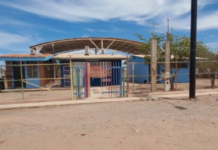 Preescolar El Caracolito en Punta Chueca, Sonora