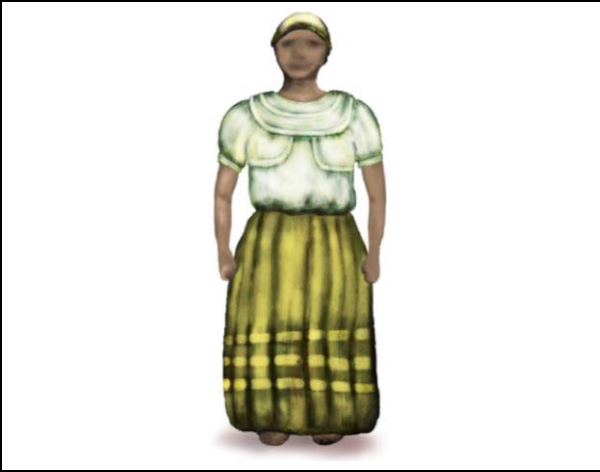 Vestimenta baldeana femenina