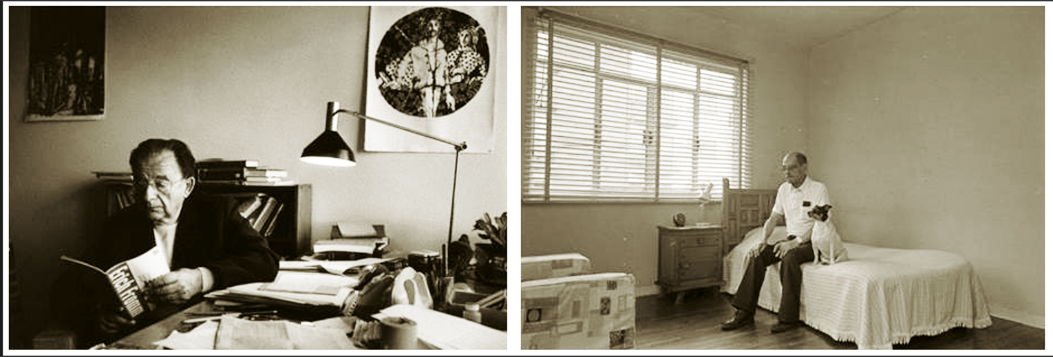 Erich Fromm y Luis Bu&ntilde;uel habitando sus casas en el exilio 