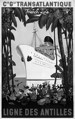 Compagnie Générale Transatlantique, 1930’s. Édouard Collin