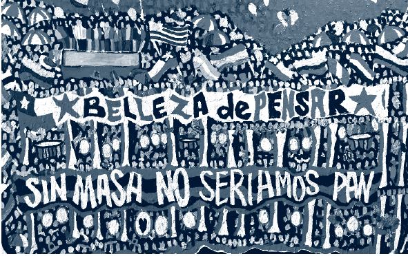 Belleza de pensar, sin masa no seríamos pan, 2015