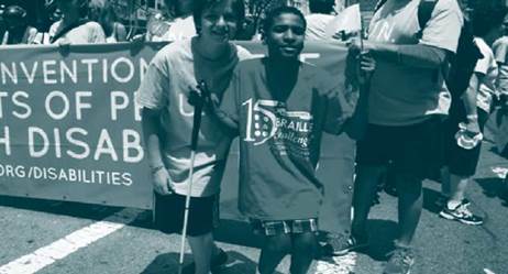 ● Desfile del Orgullo de la Discapacidad, Nueva York (Estados Unidos), 2015 | Foto: Devra Berkowitz. Tomada de: Naciones Unidas