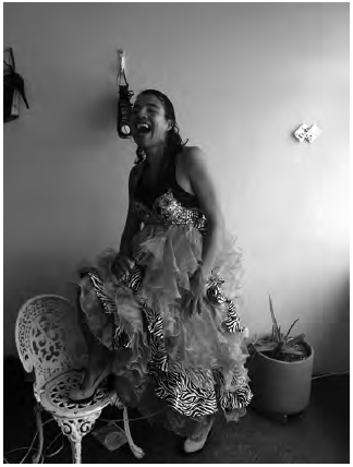 • Ammarantha Wass, profesora trans, ciega, Bogotá (Colombia), 2020 | Foto: archivo personal