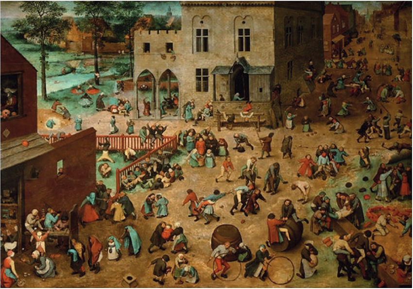 Pieter Bruegel the Elder, Children’s games (1560).