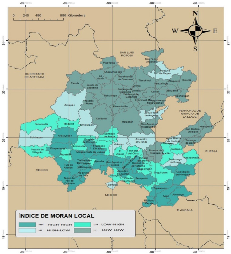 Índice de Moran local