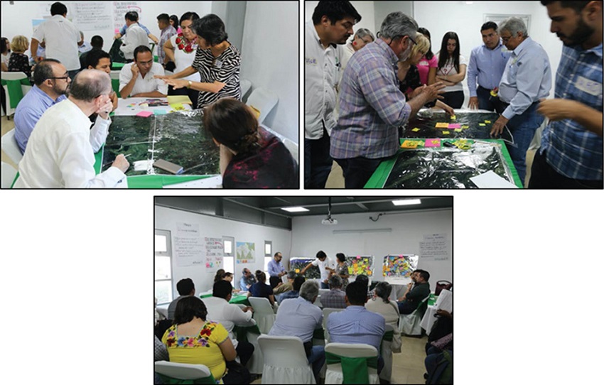 Conformación de las mesas de trabajo