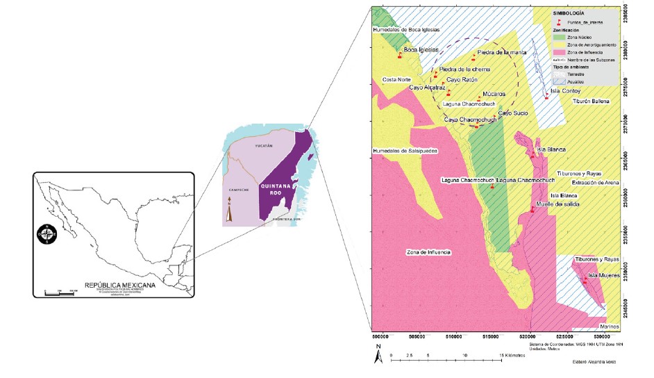 Localización del área de estudio