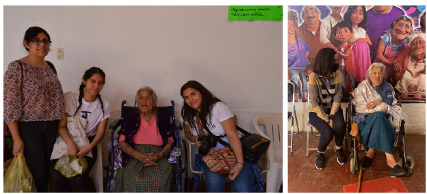 Visiting María-Salud/Mama-Coco