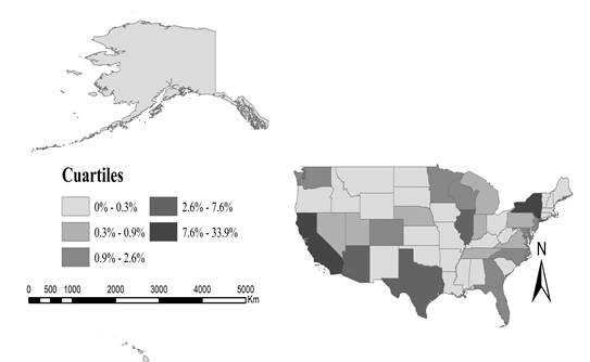 Mexicanos fallecidos por Covid-19 en Estados Unidos, marzo a agosto de 2020