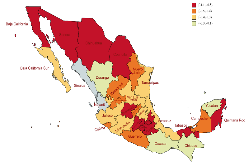 Defunciones en M�xico, 1990-2019, su pron�stico y estimaciones para 2020