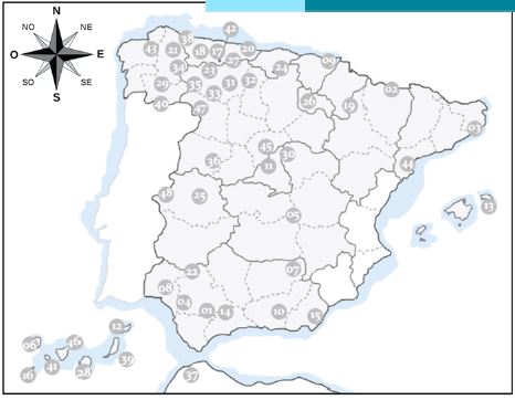 The biosphere reserve network of Spain