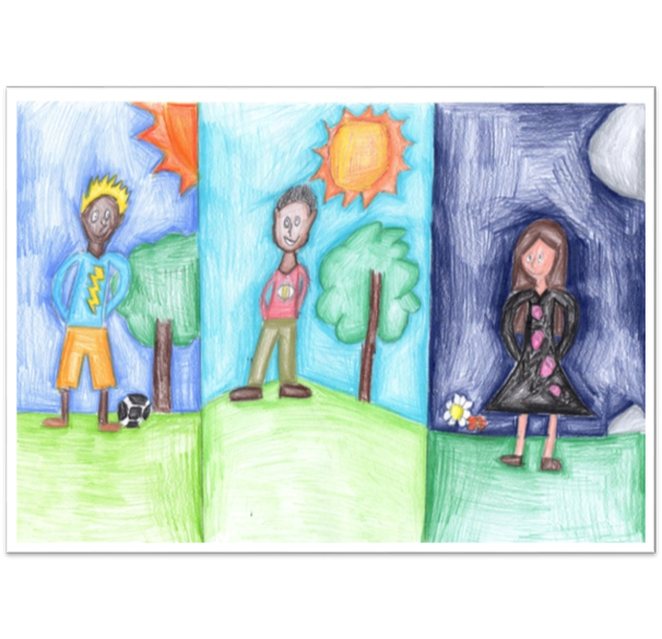 Paulo, negro, 9 anos: &ldquo;Ser negro, ser negro mais clarinho e ser branca&rdquo;.