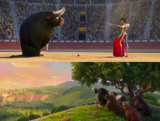 O desfecho de O touro Ferdinando