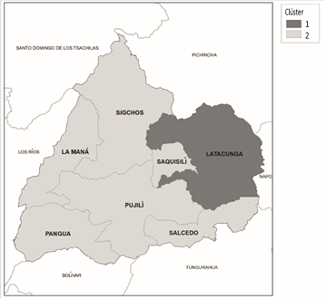 An&aacute;lisis cl&uacute;ster de Cotopaxi