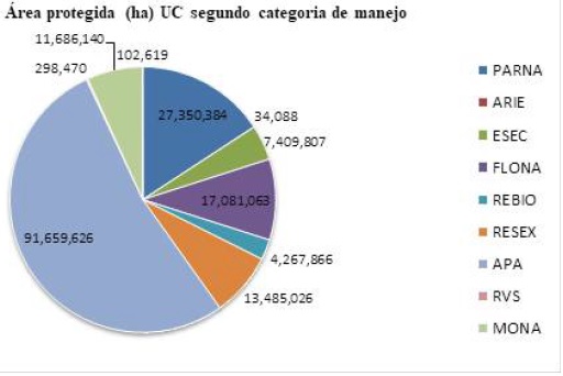 Unidades de Conserva&ccedil;&atilde;o no BrasilICMbio, 2018