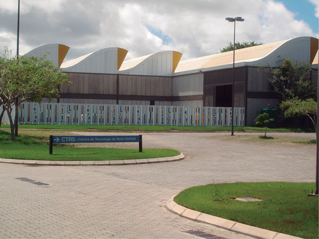 Sheds produzidos no CTRS &mdash; Hospital Sarah de Salvador-BA