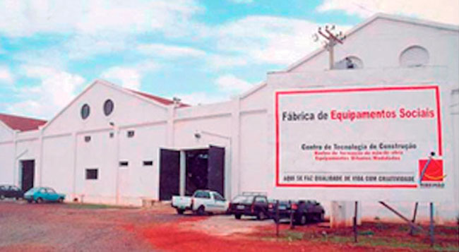 F&aacute;brica de Equipamentos Sociais &mdash; Centro de Tecnologia de Constru&ccedil;&atilde;o (N&uacute;cleo de Forma&ccedil;&atilde;o de M&atilde;o de Obra &mdash; Equipamentos Urbanos Modulados)