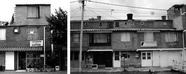 Soluciones habitacionales unifamiliares que componen la muestra de la situaci&oacute;n actual de la VIS en Bogot&aacute;