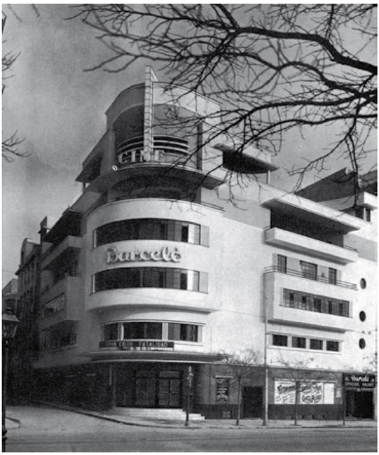 Cine Barceló, exterior (Luis Gutiérrez Soto, 1930)