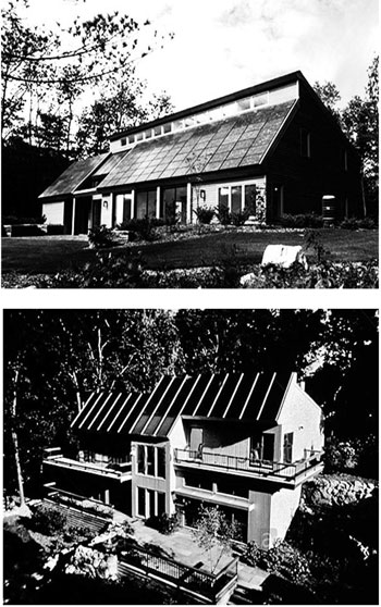 Carleslie House en Massachusets (1980); Impact 2000 House (1983)