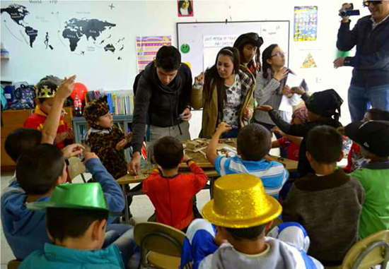 Espacio de sensibilización con comunidad. Grupo de jóvenes de Gran Yomasa