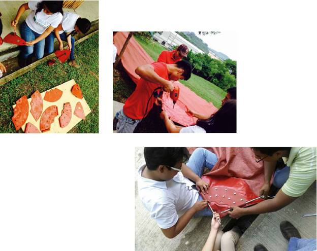 Desarrollo del diseño de una velaría.