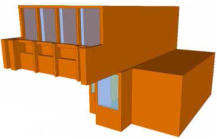 Conjunto de vivienda en el Robin Hood Garden