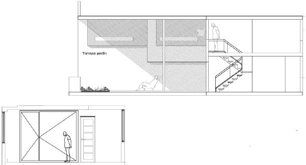 Aplicaci&oacute;n del jard&iacute;n de Le Corbusier en el proyecto de Maruri
