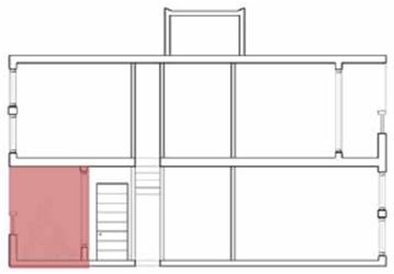 Corredor en Robin Hood Garden