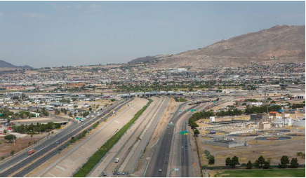 Bridge of the Americas POE, El Paso, Texas.