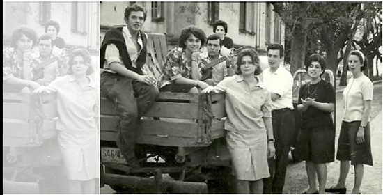 En la nueva Facultad de Arquitectura, Universidad Nacional de La Plata. 1963.