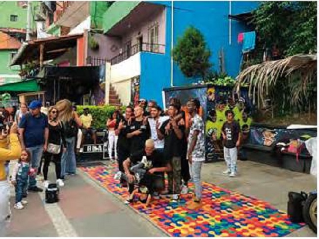 Grupo de Danza de Hip Hop.