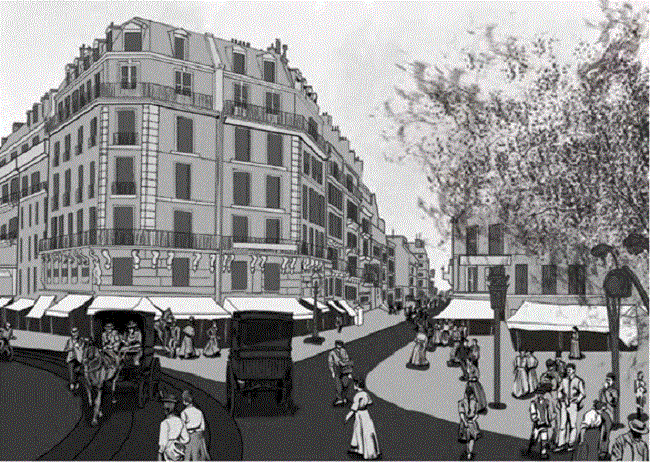 La cotidianidad en París (siglo XIX).