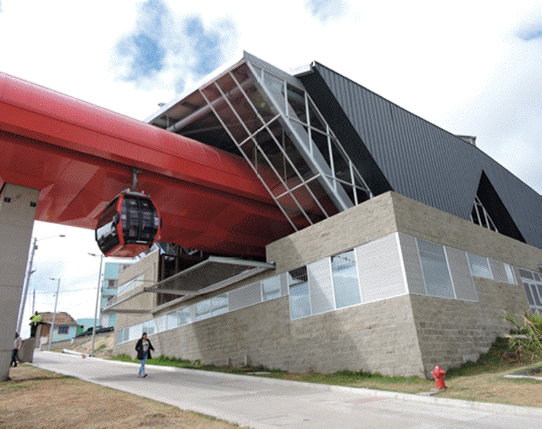 Estaci&oacute;n Transmicable Mirador del Para&iacute;so.