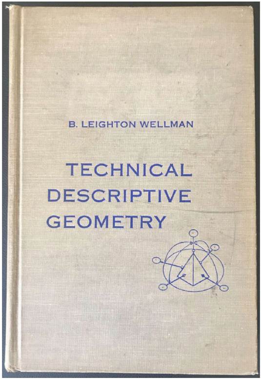 Portada del libro de B. Leighton Wellman que era usado a finales de los a&ntilde;os 1960 en el pregrado de arquitectura en la UN Bogot&aacute;.