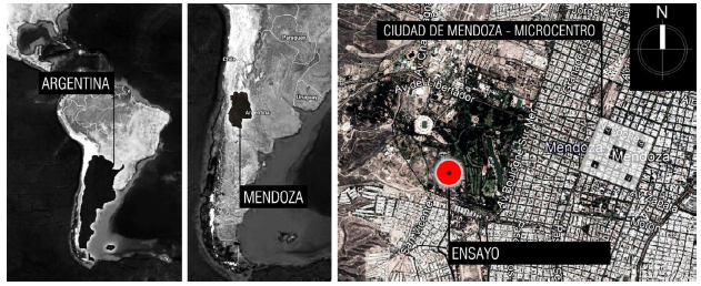 Ubicaci�n del ensayo experimental