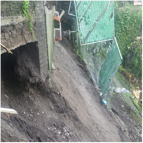 Afectaciones en la vivienda analizada
