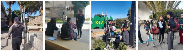 Traslado de equipo y aplicaci�n de cuestionario con herramientas alternas y diversas posiciones