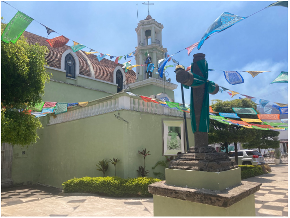 Las techumbres de la nave del templo