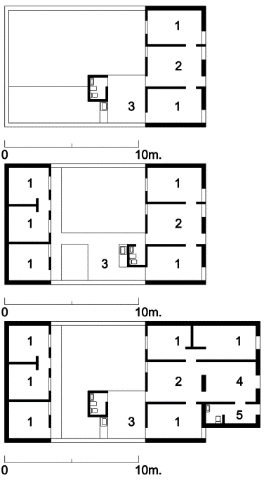 Prototipos de Villa Los ngeles con diferente grado de terminacin y cocina ramada exterior (3)