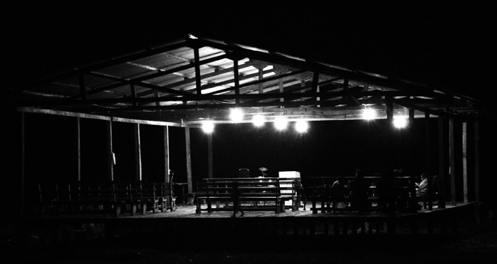 La nueva iglesia construida en 2016 gracias al apoyo de una congregación evangélica argentina en la comunidad nativa de Nueva Unión (departamento de Loreto)