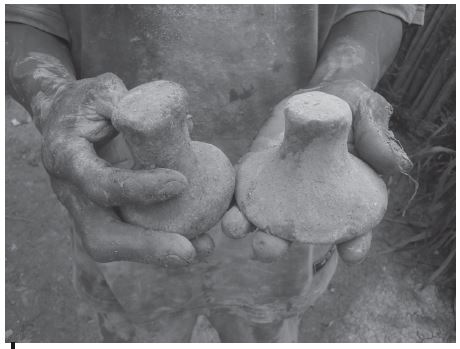 Golpeadores o huactanas de Jatumpamba