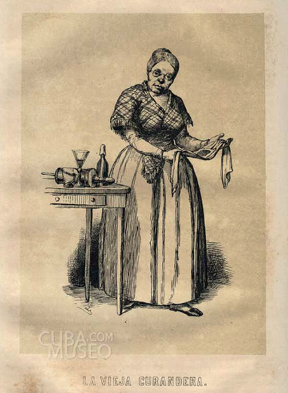 La vieja curandera.