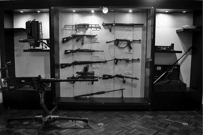 Vitrina armamento