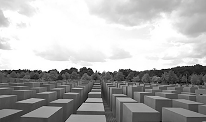 Peter Eisenman y Buro Happold, Memorial del Holocausto en Berln, 2005 Alemania.
