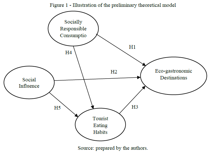Illustration of the preliminary theoretical model